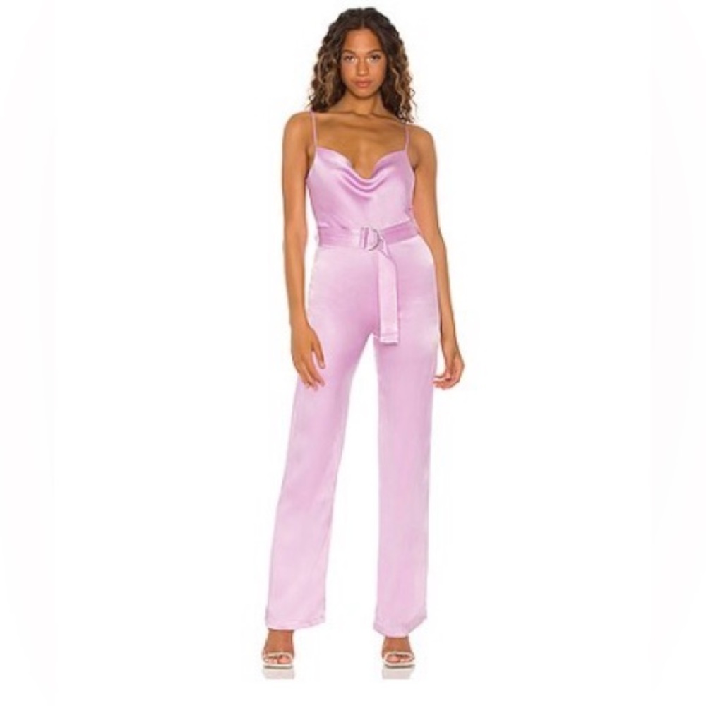 Karina Grimaldi Lilac Slip Dress